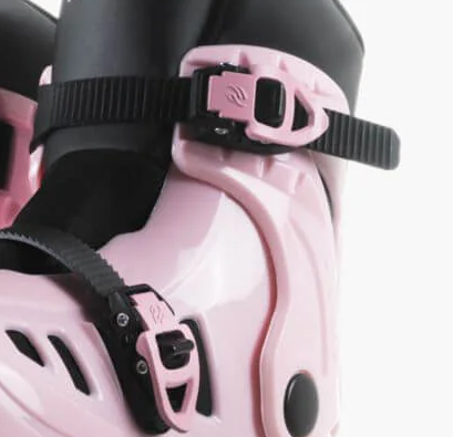 Fit Boots - Buckles - Pink/Black
