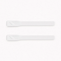 Fit Boots Buckle Straps - White - Short